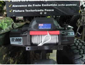 Guincho 12.000 lbs Aus Novo tudo funcionando , com garantia peça de mostruário