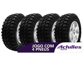 Kit 4 Pneus Achilles Aro 17 305/70R17 Desert Hawk XM/T 124/121Q Ideal para Novo Troller após 2015