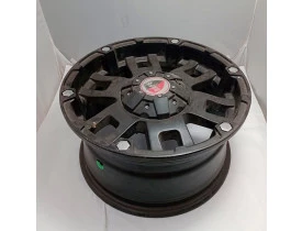 Roda de Liga 16x8 Aro 16 Largura 8" 6 Furos de 139,7 reforçada para trilhas - Inmetro 3030 / 2016 Troller, L 200, Hilux