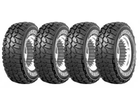 Combo: 4 Pneus GT Radial Adventuro 31x10,5 R15 V Tyres - Vl-186 Mud Terrain