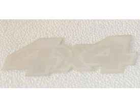 ADESIVO 4x4 Branco  (68)