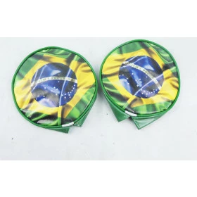 Capa de farol de Milha BRASIL c/ 13 cm de diâmetro (O par)