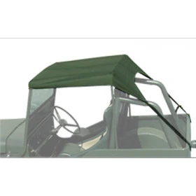 Toldo Verde p/ jeep cj3