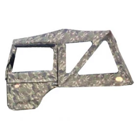 Capota Conversível Atlântida Camuflada dupla face p/ Jeep Willys CJ5