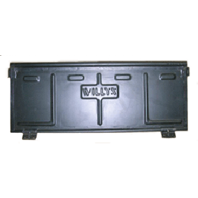Tampa Traseira para Jeep WIllys CJ3 ou CJ5