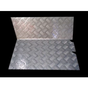 Tapete de aluminio para Willys (O PAR)