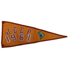 Bandeira para Antena Jeep 1961 (Bandeira decorativa / Bandeira Ano / Bandeira Decorativa para Jeep / 4x4 / Off Road) Ref