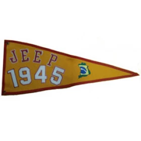 Bandeira para Antena Jeep 1945  (Bandeira Bordada /Bandeira Ano / Bandeira Decorativa para Jeep / 4x4 / Off Road) - Ref: