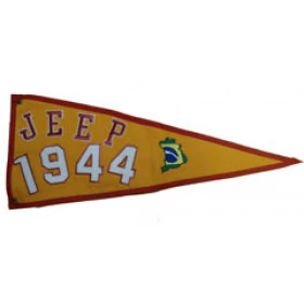Bandeira para Antena Jeep 1944  (Bandeira Bordada /Bandeira Ano / Bandeira Decorativa para Jeep / 4x4 / Off Road) - Ref: