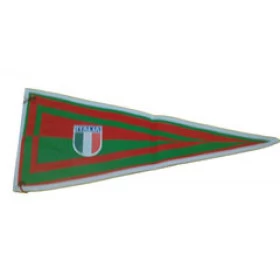Bandeira da Italia silk com bordado