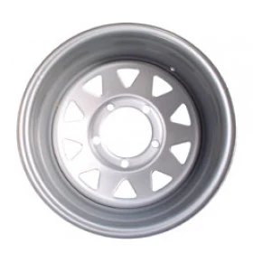 Roda Triangular Rodax em Aço 15x10 (6 furos) 6 furos de 139,7  toyota bandeirante até 1999 LI14/168753