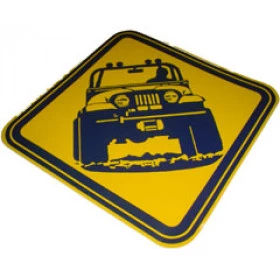 ADESIVO jeep de frente (518)