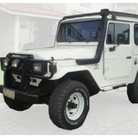 Snorkel Completo Lado Esquerdo para Toyota Bandeirante - Excel