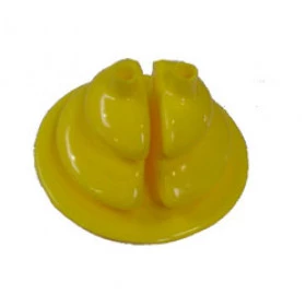 Coifa da Reduzida em Silicone na cor Amarela p/ jeep