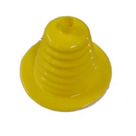 Coifa do Cambio em Silicone na cor Amarelo p/ jeep