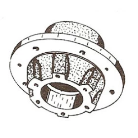 Javali Cubo da roda dianteira - 540 3300 009