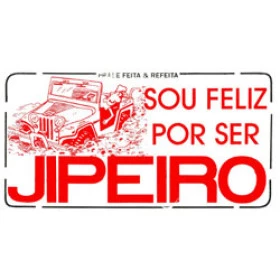 ADESIVO sou feliz por ser jipeiro (165)