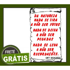 ADESIVO da natureza nada se tira (94)