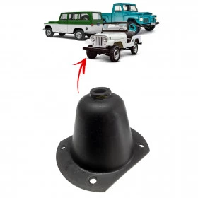 Coifa / Guarda Pó / Borracha da Alavanca de Câmbio para Jeep Willys Rural e F75