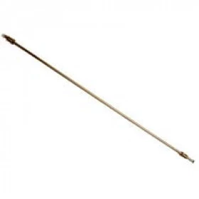 TUBO RÍGIDO DE FREIO DO CILINDRO MESTRE A CONEXÃO TRAS. 1,750MM. MB, GPW, M38, CJ2A, CJ3A, CJ3B E CJ5.
