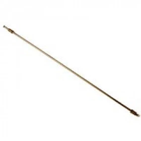 TUBO RÍGIDO DE FREIO DIANT. ESQ. 1.80 metros. MB, GPW, M38, CJ2A, CJ3A, CJ3B E CJ5.