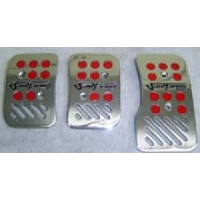 Pedaleira Vermelha Cromo (0,500 gr)