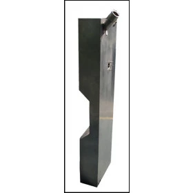 Tanque de Combustível Duplo 63 litros em Inox para Jeep Willys CJ5