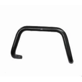 Para-choque de Impulsão para Blazer e S10 Ano 1999 - Cor Preta sem Chapa Frontal