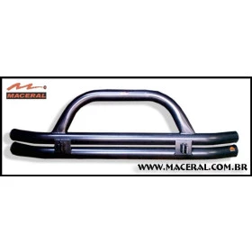 Para-Choque Dianteiro para Jeep Willys Tubular de Impulsão  2 1/2 Polegadas - Maceral