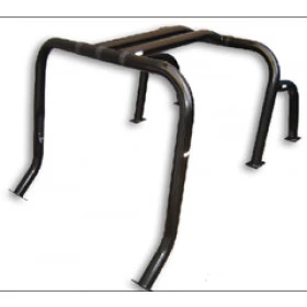 Gaiola Decorativa para Jeep Willis Tubo de 2 1/2 Polegadas com Parede de 1,5mm + Santo Antonio