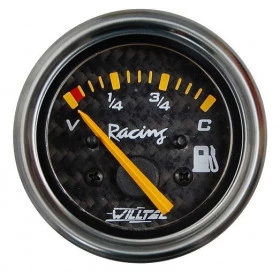 Indicador Combustível (V=80 - C=5) ø=60mm Carbono  (W23.234R)