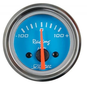 Amperimetro +/- 100 ø=52mm Azul  (W30.517R)