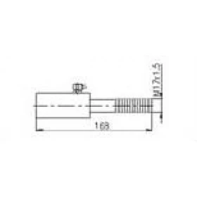 Terminal de direção Rosca Direita - Toyota Bandeirante - (KPT-548)(nº Original 45430-98001) ▲