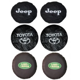 Capa de estepe 2-Jeep / 2-Toyota / 2-Land Rover no atacado (6 unidades)(2 de cada)