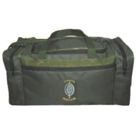 Bolsa Enxoval Verde com Bordado Brasao do Exercito Brasileiro
