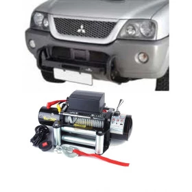 Combo Mesa Guincho L-200 (2004 Em diante) + Guincho Elétrico Winch 12.000lbs Com Controle Remoto Com Fio