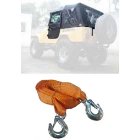 Combo Capota Conversível  Willys CJ5 (Atlântida) Preta + Cinta Reboque 6 Metros - 12 Ton. ?