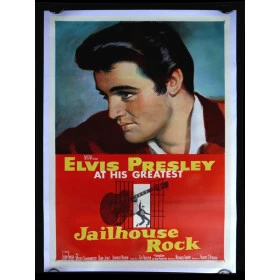 Quadros Decorativos Retro (Imagens Retro) - Tema: Elvis Presley At his greatest - Ref: 7107/SA