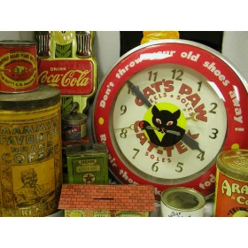 Quadros Decorativos Retro (Imagens Retro) - Tema: Quadro Latas Antigas - Ref: 7100/SA