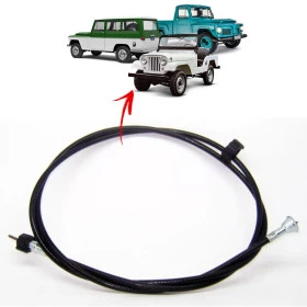 Cabo Velocímetro para Jeep WIllys Rural e F-75