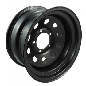 Roda 16x8 Reforçada feita em Aço, Modular 5 furos de 139,7 Black (ÚLTIMA PEÇA)
