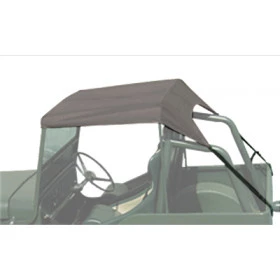 Toldo Cinza San Marino p/ jeep cj3