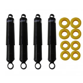 Kit com 4 Amortecedores Dianteiro / Traseiro para Jeep Willys, Rural e F-75 HIGH PERFORMANCE (Todos os anos com suspensã