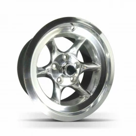 Jogo com 4 Rodas de Alumínio - Modelo Gaúcha - 16 x 8 5 furos de 139.7 - Off Set Negativo -25 - F-1000, F-100, Jeep Rura