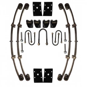 Kit de Suspensão / Lift / Feixe de Mola da Toyota para Adaptar em Jeep Willys, Rural e F-75 (Sem Jumelo)