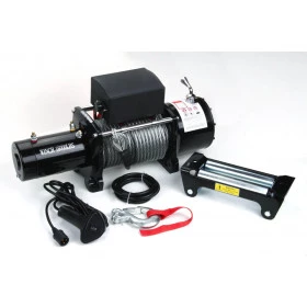 Guincho Elétrico Winch 16.000lbs 12v Capacidade de Carga 7240 Kg + 1 CAPA DE GUINCHO