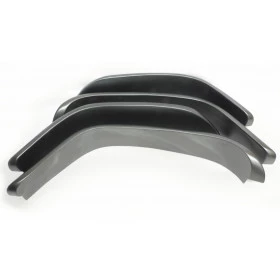 Jogo de alargadores de Para-lamas / Fender Wheel Fiber Cinza Modelo Original Troller 2015 em diante