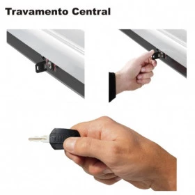 Bagageiro Fechado Thule Pacific M - Silver Grey Aeroskin - 410 Litros - 6312