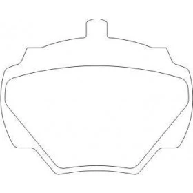 Pastilha de Freio Traseiro - Land Rover -  88,4 x 71,7 x 15 - PW 652