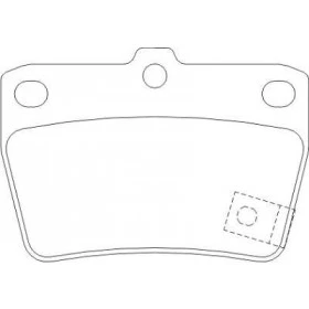Pastilha de Freio Traseiro - Toyota Rav 4 -  78,5 x 54,1 x 14 - PW 599